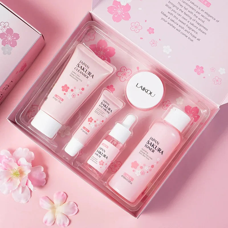 Japan Sakura Skincare Set 5 pièces