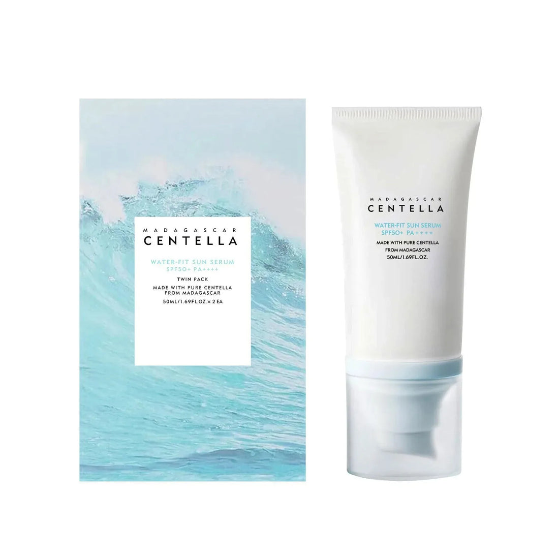 Madagascar Centella Hyalu-Cica Water-Fit Sun Serum SPF50+ 50ML