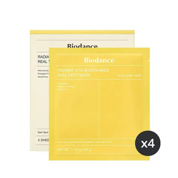 Radiant Vita Niacinamide Real Deep Mask 34g x 4